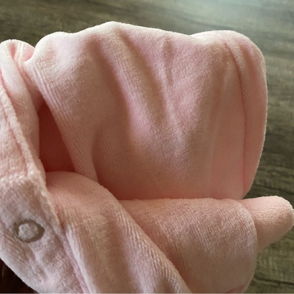Vintage Carter’s Pink Terri Footie Pajama Sleeper for Baby Girl Size 3 months - Picture 12 of 13